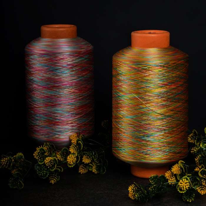 space dyed yarn